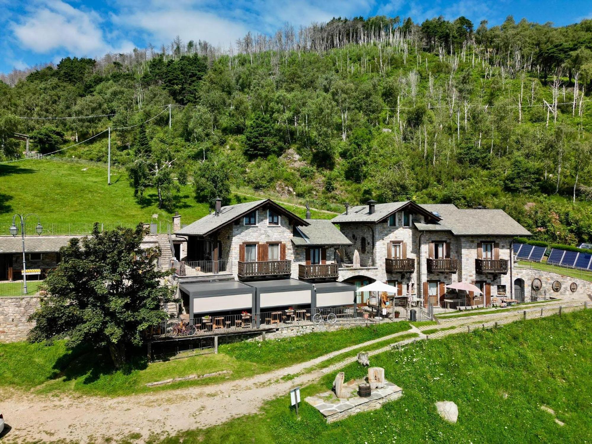 Agriturismo Giacomino Gera Lario Bagian luar foto
